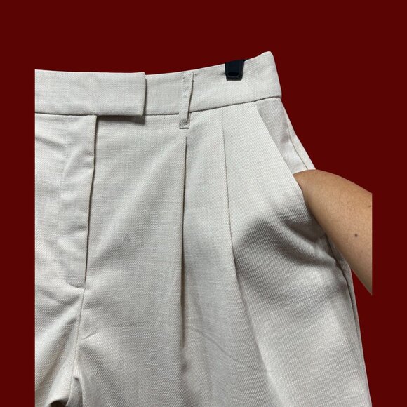 Worthington - Women's Mid-Rise 8.5" Inseam City Short - Beige - 8 - Picture 12 of 14